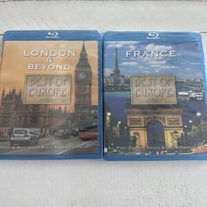 Best Of Europe: London‎ & Beyond & France (Blu-ray) New Sealed Lot